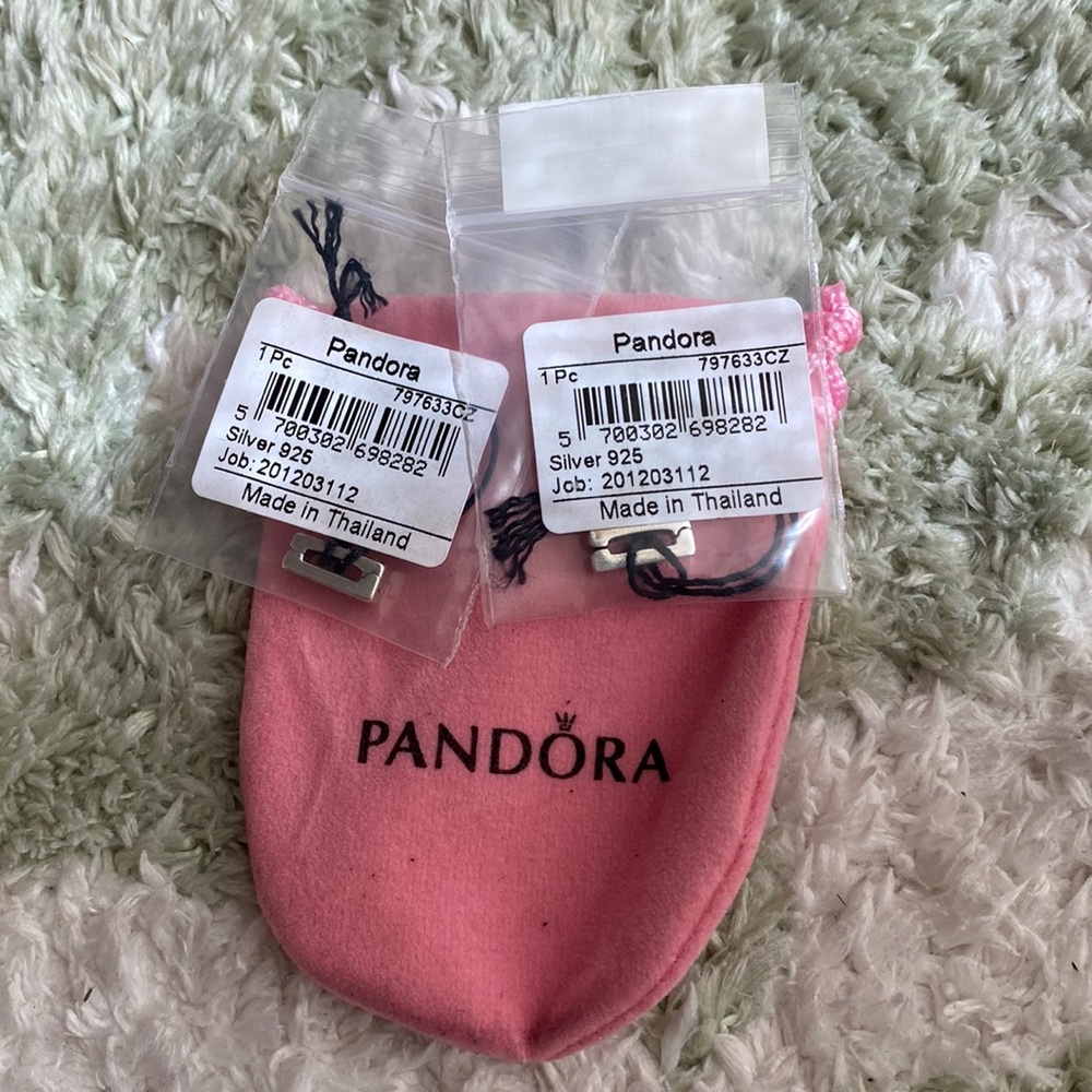 pandora Sparkling Clip Charm